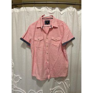 Lee Men's Regular Fit. Button Up Dress Shirt. Size Large.